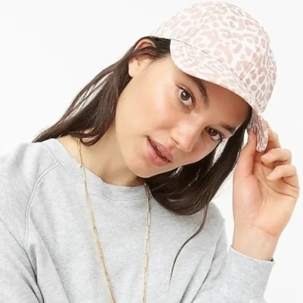 NWT J. Crew Printed Baseball Cap